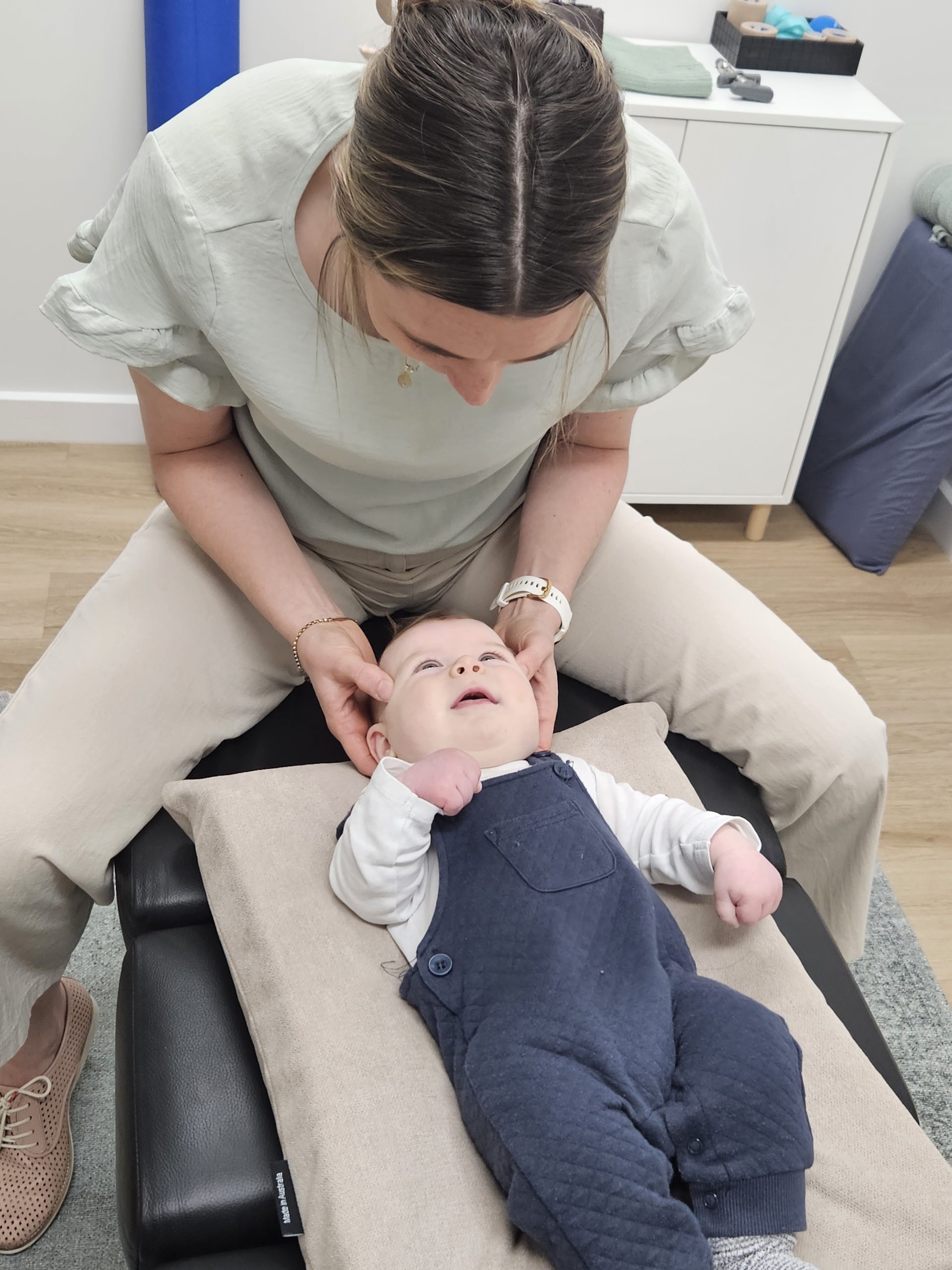 Crainial work baby chiro